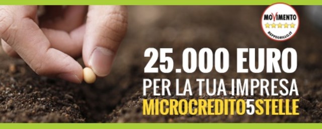 M5S: Al via il Microcredito con i soldi del Restitution Day